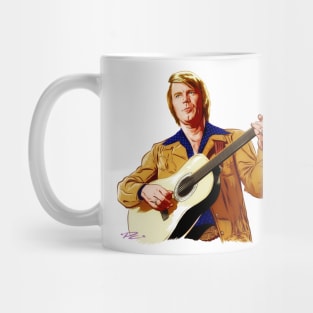 Glen Campbell - An illustration by Paul Cemmick Mug